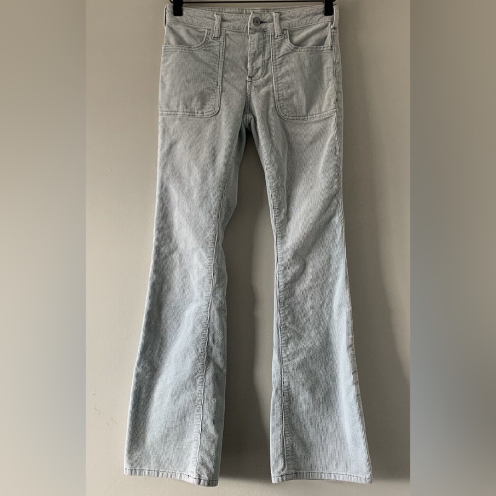 Anthropologie Pilcro light green corduroys